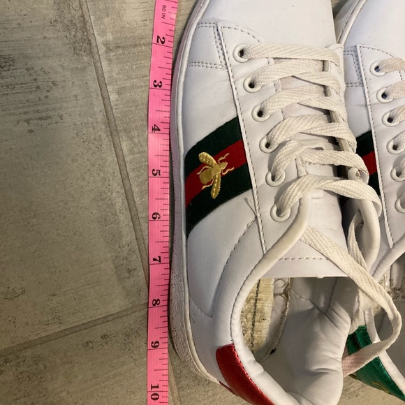 Gucci Shoes - Faux White Gucci-look Bee Sneakers